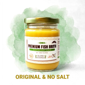 OMA Bone Broth Ikan Gabus – kaldu ikan gabus premium Original dan No Salt, untuk pemulihan albumin, pasca operasi, dan kemoterapi